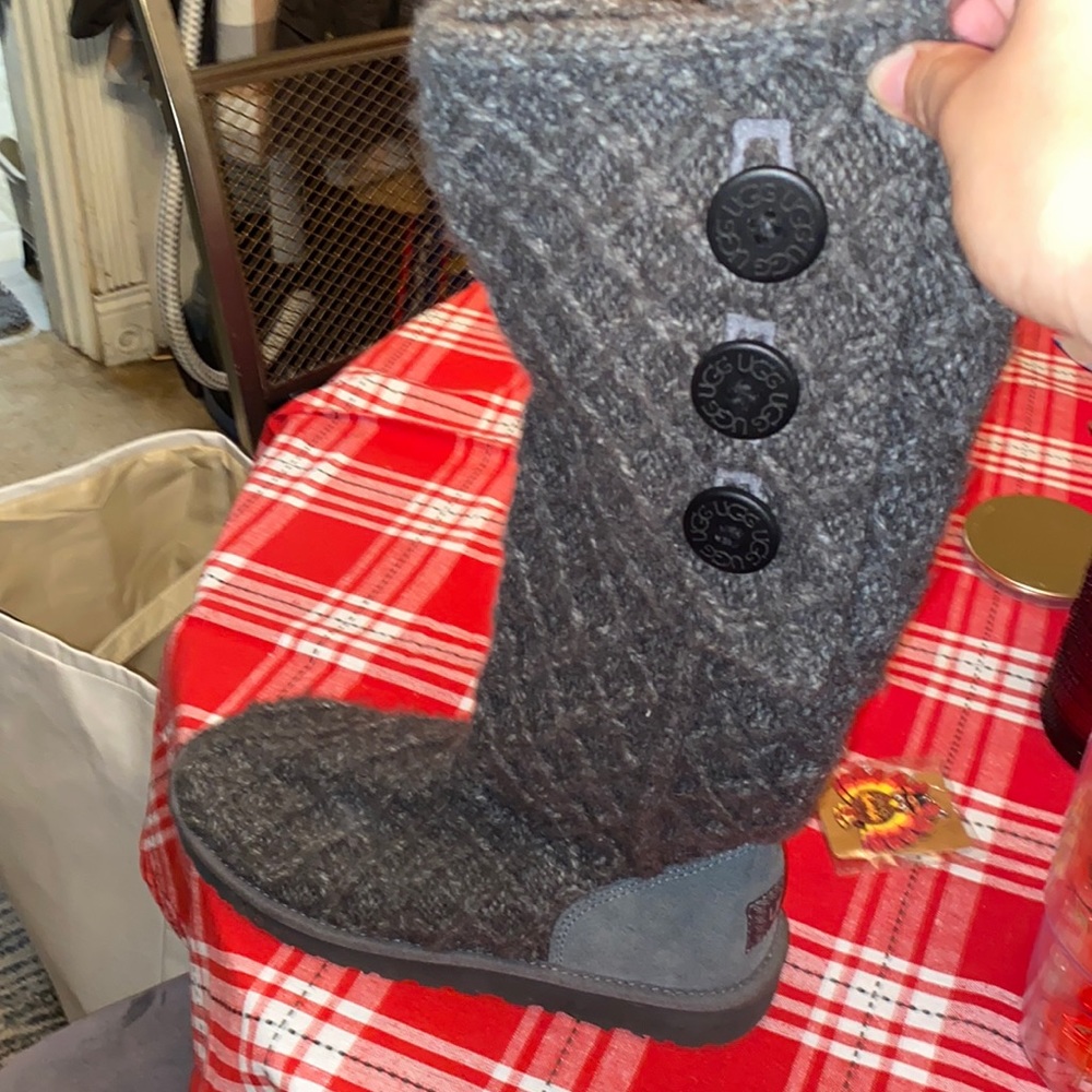 ugg tall knit boots
